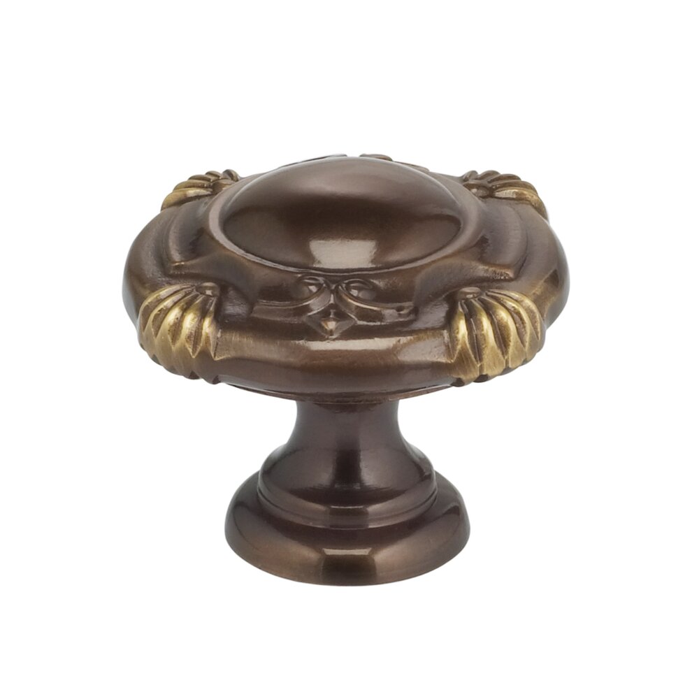 Omnia Hardware 1 7/8" Crest Knob Shaded Bronze Lacquered
