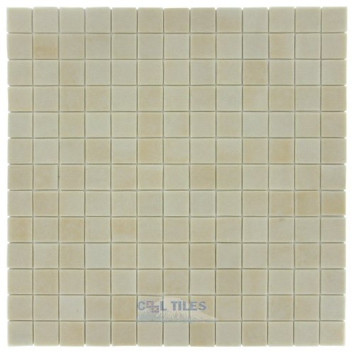 Onix Glass Tiles 1" x 1" Tile in Limestone