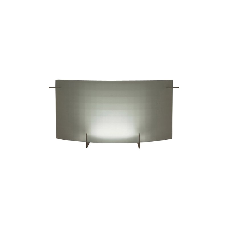 PLC Lighting 25 3/4" in Polished Chrome with Checkered Acid Frost Glass