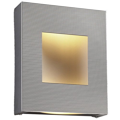 PLC Lighting Wall Light in Aluminum with Frost Glass
