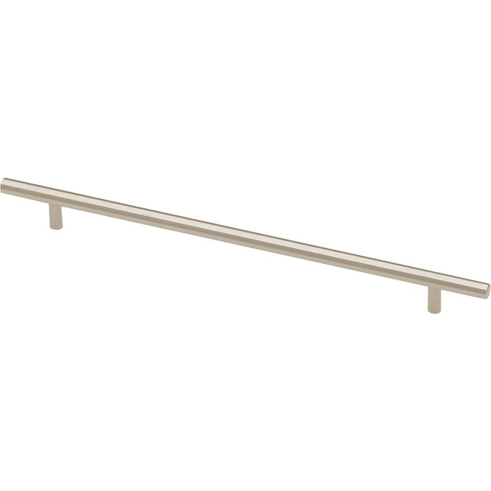 Liberty Hardware 14 1/2" O/A Brushed StainleSS Steel Euro Bar Pull