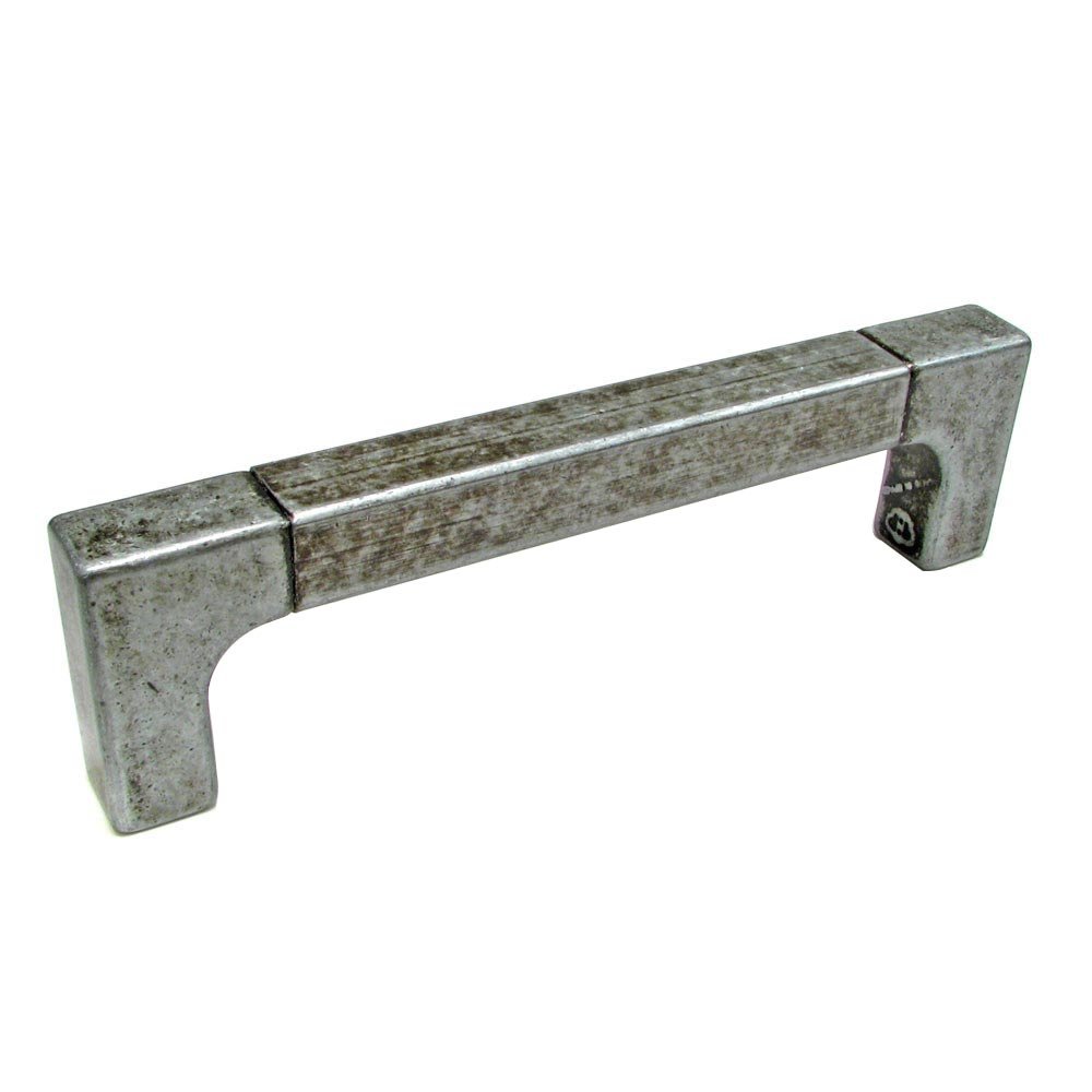 Richelieu 5" Centers Segmented Handle in Pewter
