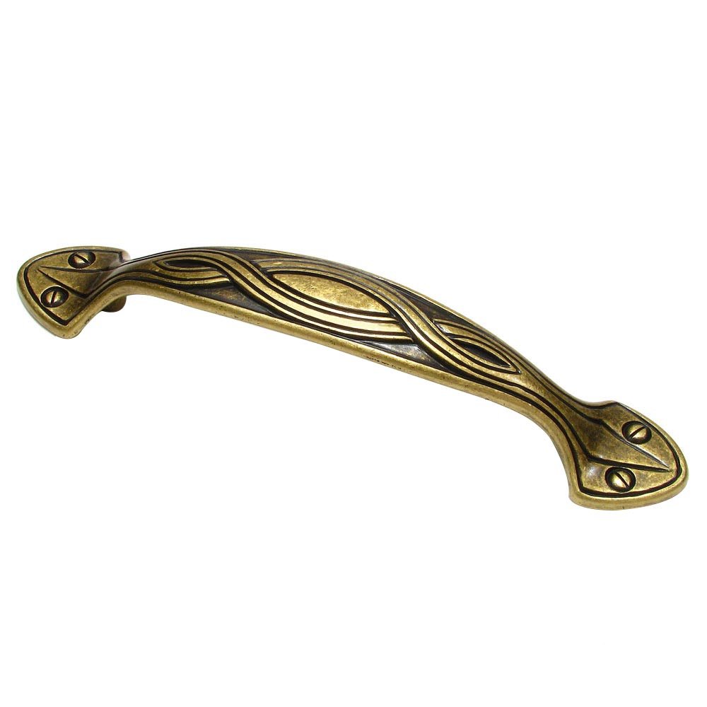 Richelieu Solid Brass 5" Centers Woven Handle in Florence