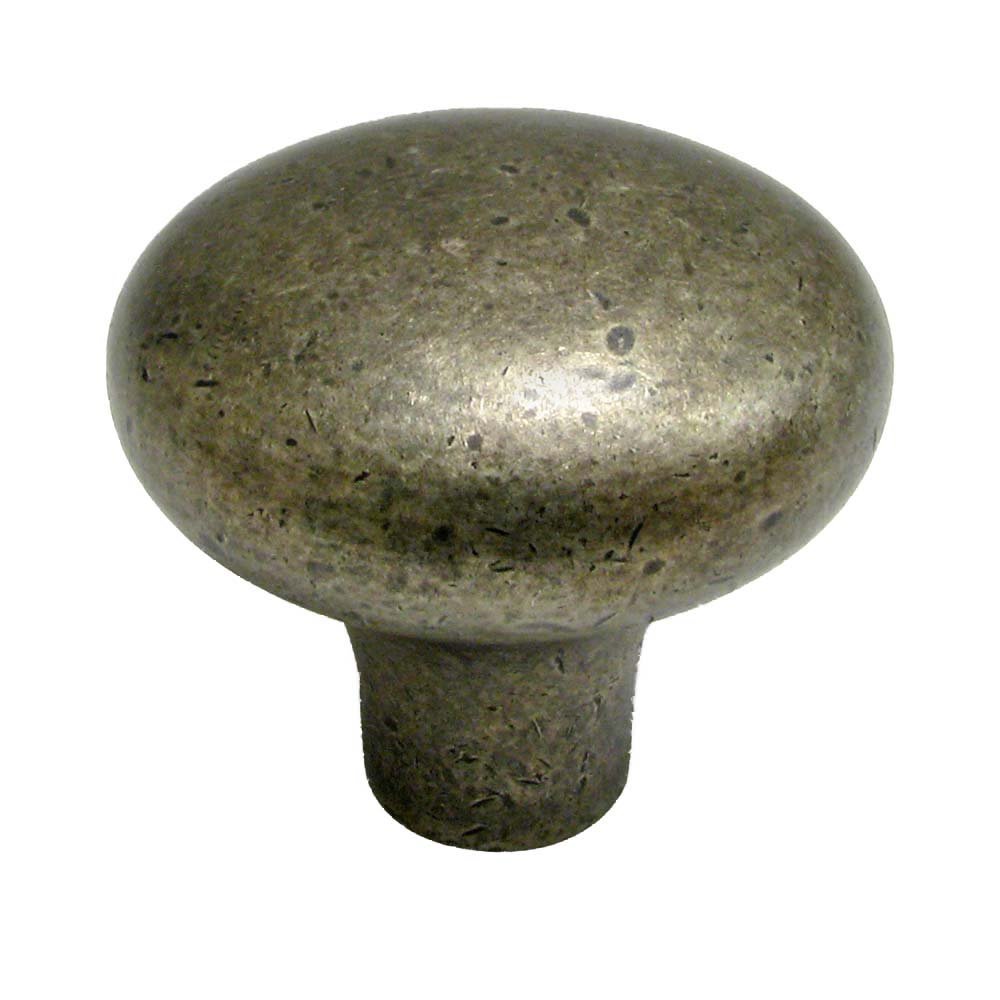 Richelieu 1 21/32" Diameter Knob in Pewter Bronze