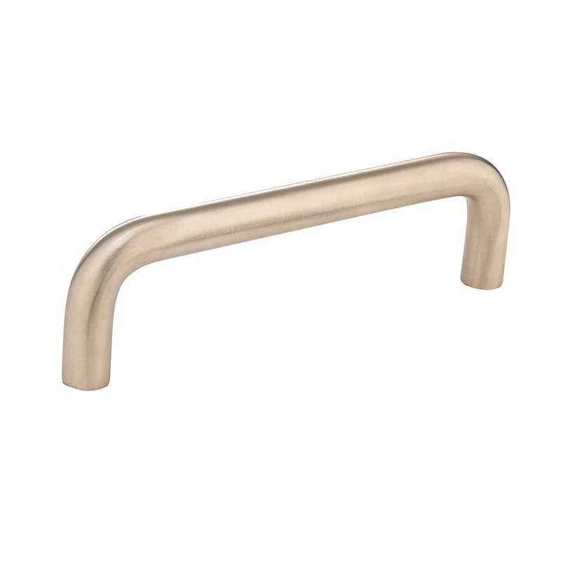 Richelieu 8" Centers Surface Mounted Pull In Antimicrobial Brushed Nickel