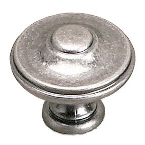 Richelieu Solid Brass 1 3/8" Diameter Parisian Knob in Faux Iron