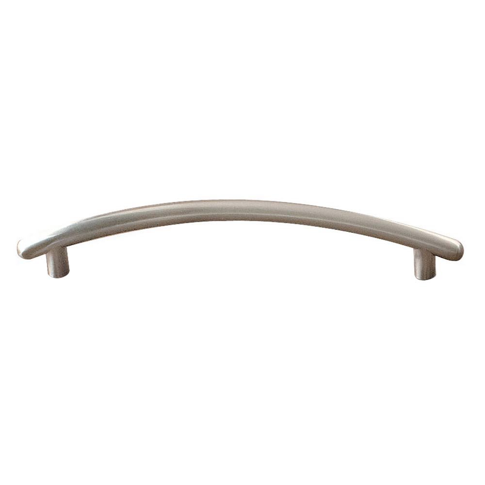 Richelieu 5" Centers Oversized Curved Bar Pull in Brushed Nickel