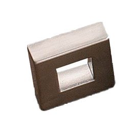 Richelieu 1" Open Square Knob in Brushed Nickel