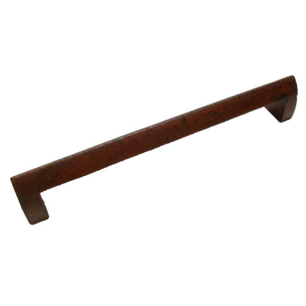 Richelieu 8" Centers Oversized Arch Pull in Rust