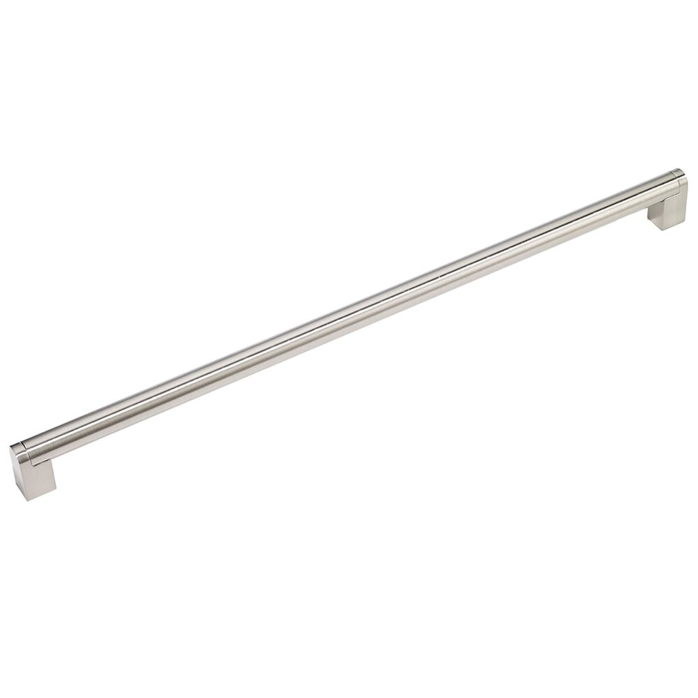Richelieu Aluminum 23 5/8" Centers Appliance Pull with Round Tubing in Brushed Nickel