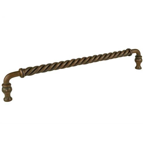 Richelieu 12" Centers Oversized Twisted Pull in Rust
