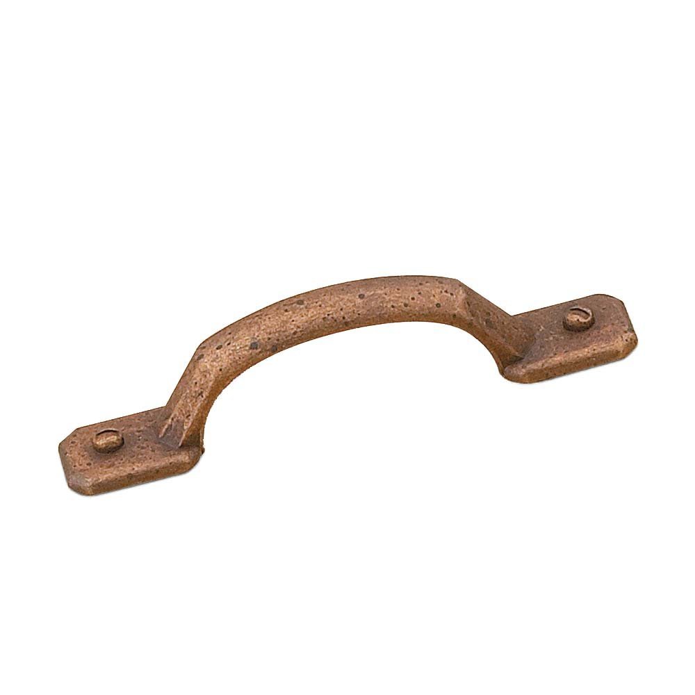 Richelieu 3 3/4" Centers Faux Screw Bow Pull in Spotted Bronze
