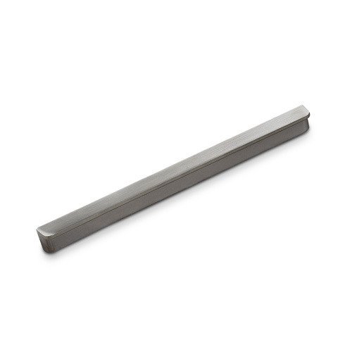 Richelieu 6 1/4" Centers Right-Angle Handle with Rounded Corners in Brushed Nickel