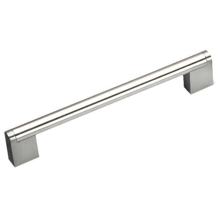 Richelieu 5" Centers Pull with Round Tubing in Brushed Nickel