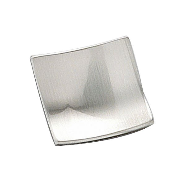 Richelieu 1" Long Concave Square Knob in Brushed Nickel
