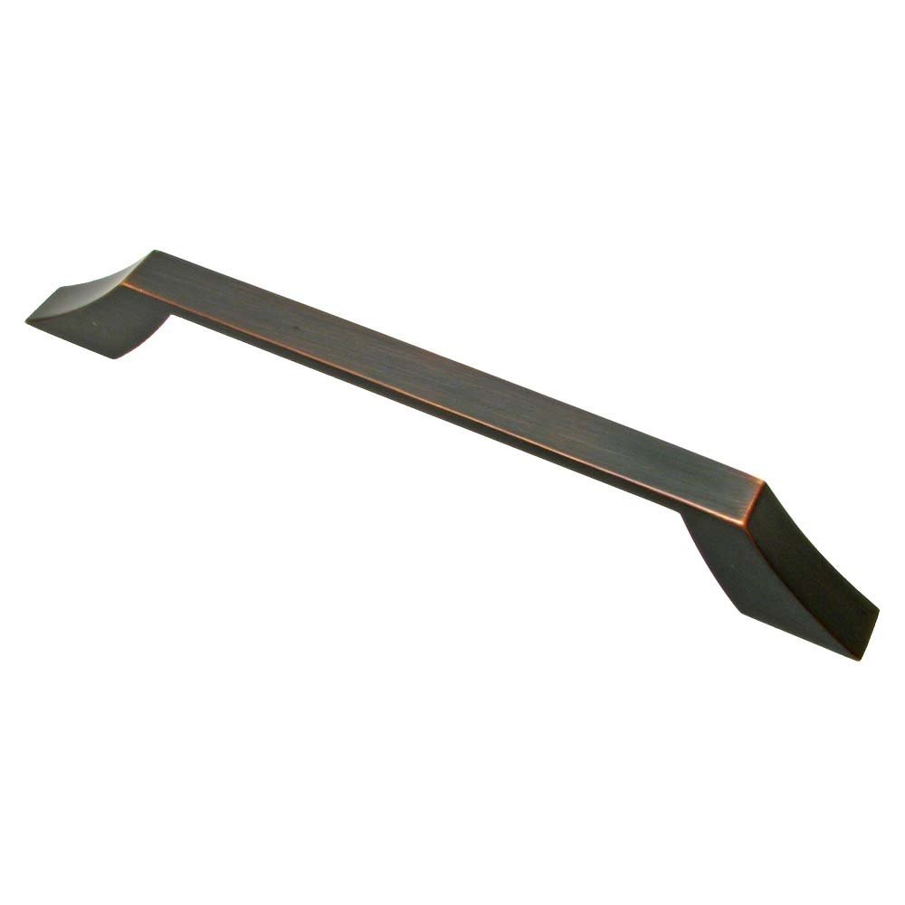 Richelieu 6 1/4" Centers Sharp Profile Pull in Brushed Oil Rubbed Bronze