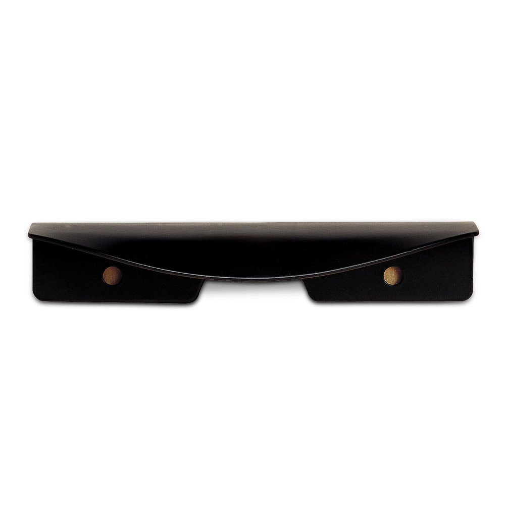 Richelieu 3 1/2" Centers Recessed Cup Pull in Matte Black
