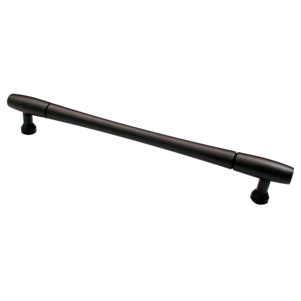 Richelieu 12" Centers Broad Ended Oversized Pull in Brushed Oil Rubbed Bronze
