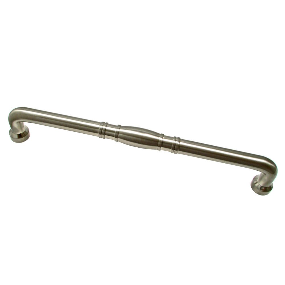 Richelieu 12" Centers Pipe Oversized Pull in Brushed Nickel