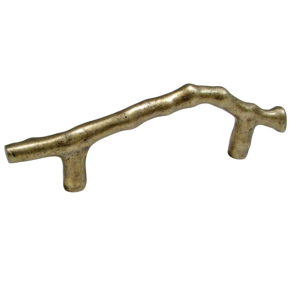 Richelieu 3" Centers Branch Pull in Pewter Bronze