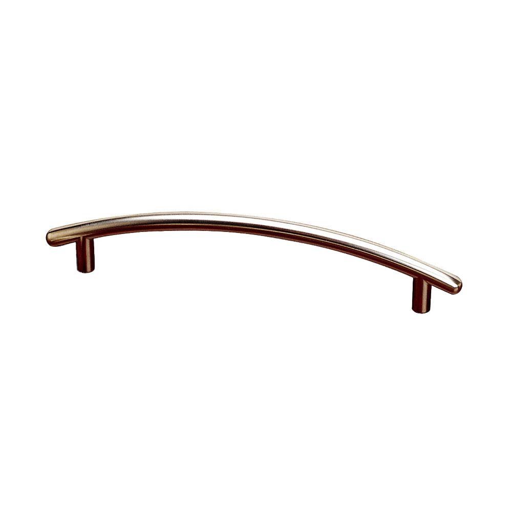 Richelieu 5" Centers Curved Bar Pull in Brushed Nickel