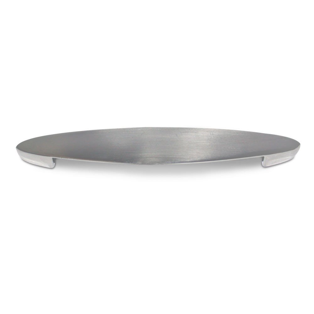Richelieu 2 1/2" Centers Oblong Cup Pull in Brushed Nickel