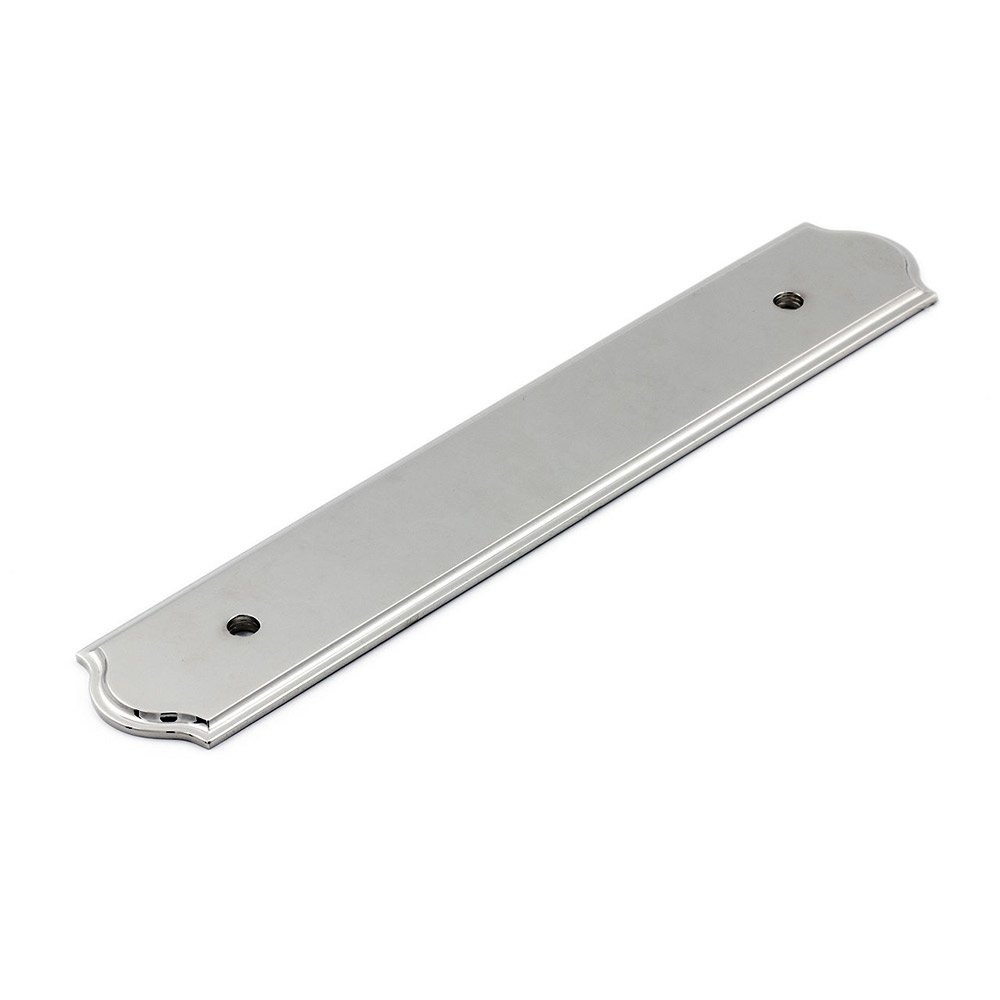 Richelieu 5" Centers Backplate for Pull In Polished Nickel