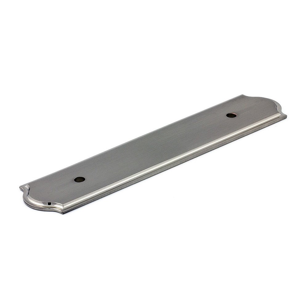Richelieu 3 3/4" Centers Backplate for Pull In Brushed Nickel