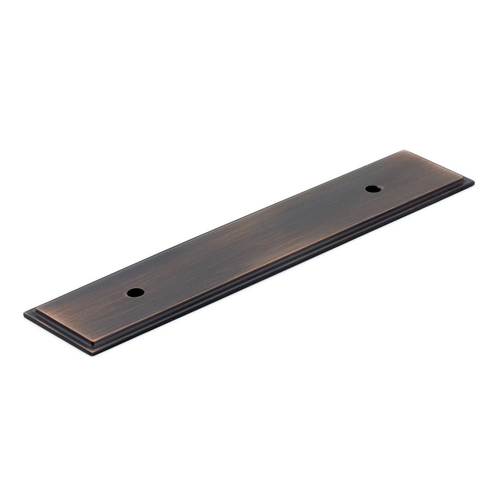 Richelieu 3 3/4" Centers Backplate for Pull In Oil-Rubbed Bronze