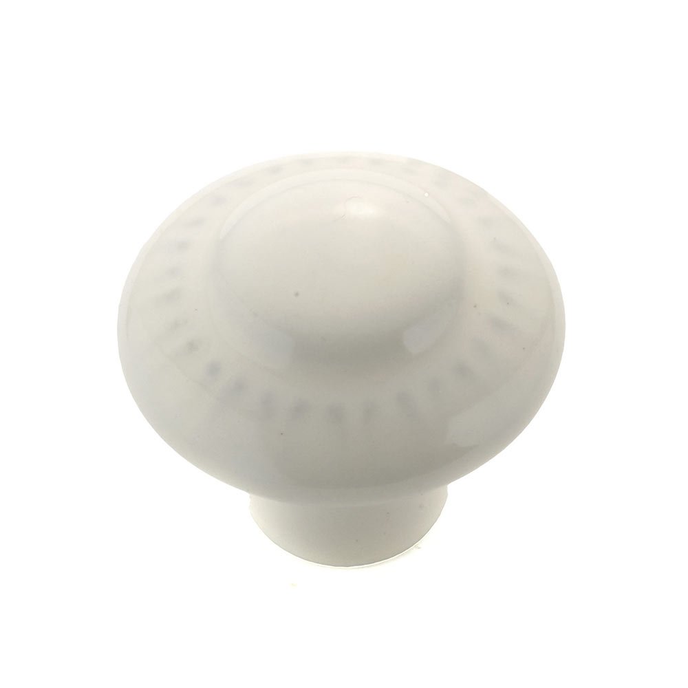 Richelieu Ceramic 1 3/8" Diameter Knob in White