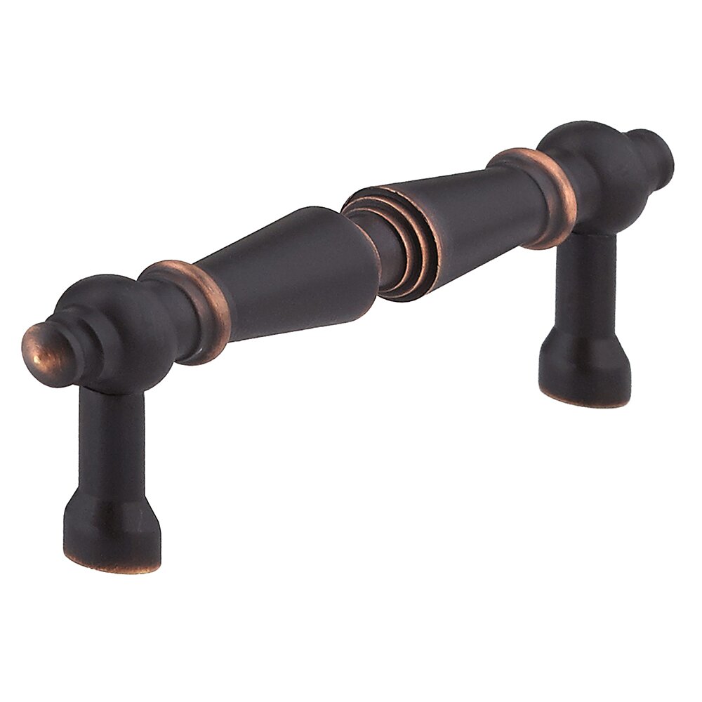 Richelieu 3 1/2" Centers Handle in Brushed Oil Rubbed Bronze