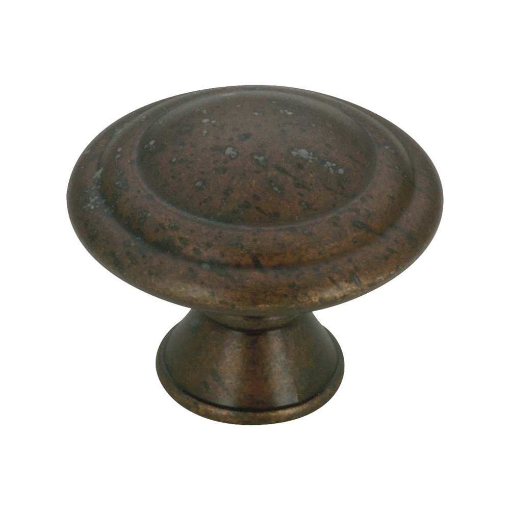 Richelieu 1 1/8" Diameter Circles Knob in Spotted Bronze