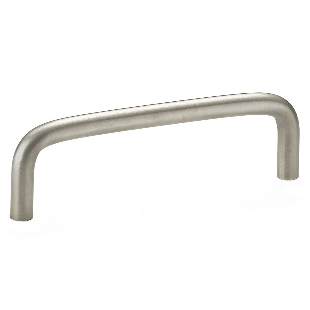 Richelieu 4" Centers Stainless Steel Pull In Stainless Steel