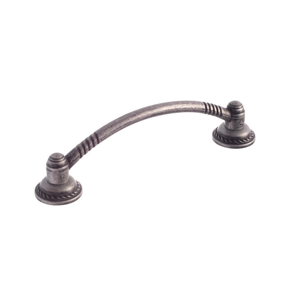 Richelieu 3 3/4" Centers Twisted Rope Handle in Wrought Iron