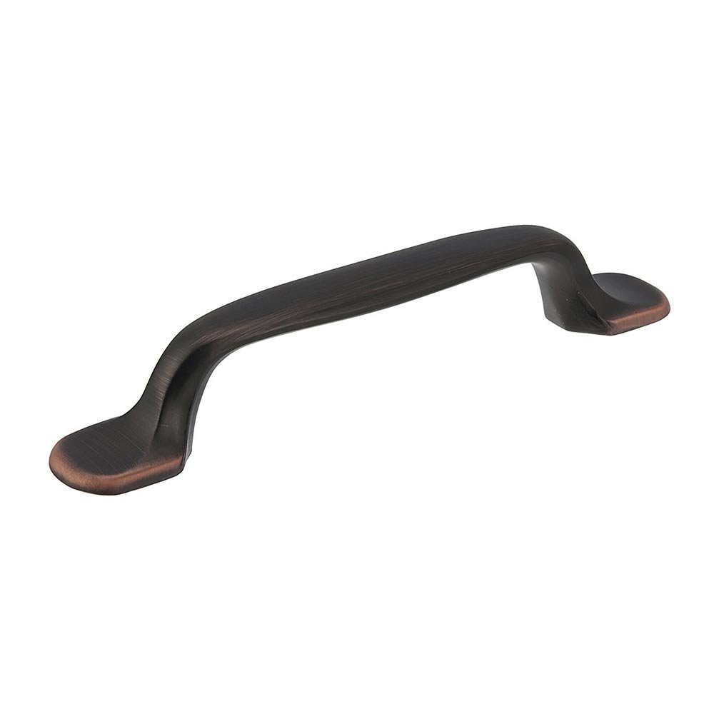 Richelieu 3 3/4" Centers Pull In Brushed Oil Rubbed Bronze