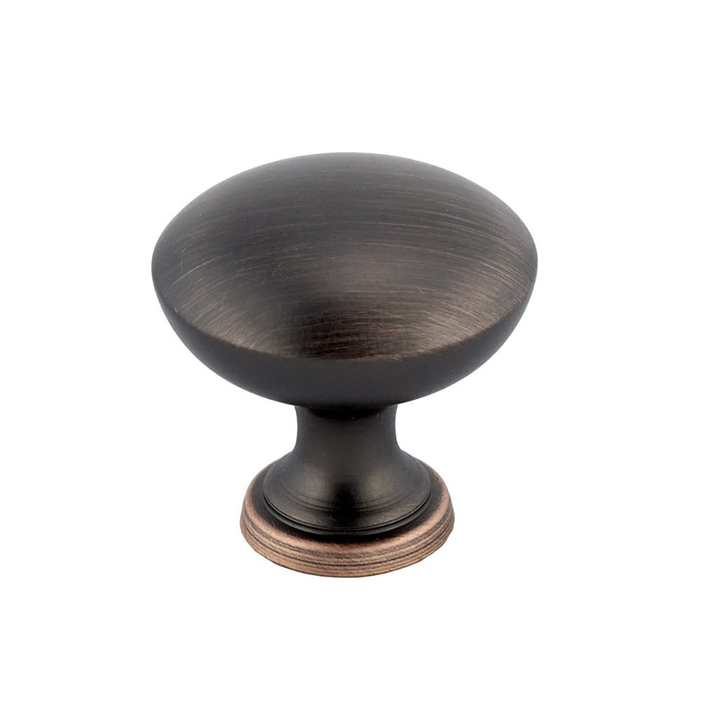 Richelieu 1 3/16" Round Knob In Brushed Oil Rubbed Bronze