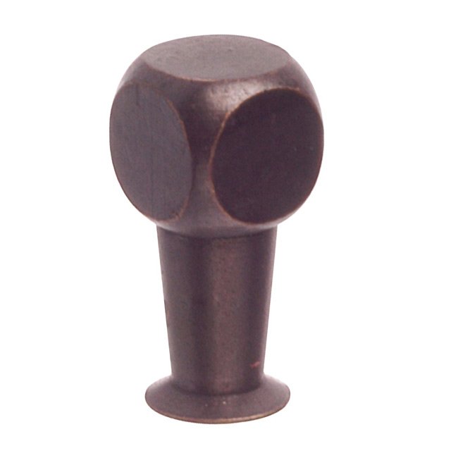 Richelieu 3/8" Square Dice Knob in Wrought Iron