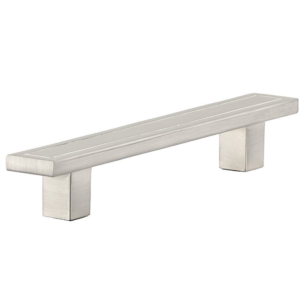 Richelieu 3 3/4" Centers Bench Pull in Brushed Nickel