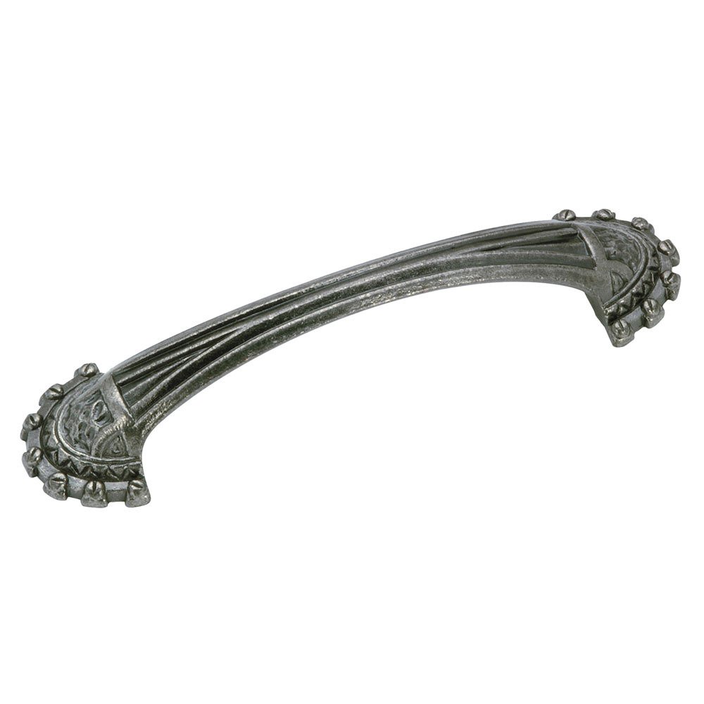 Richelieu 3 3/4" Centers Forest Fortress Bow Pull in Pewter