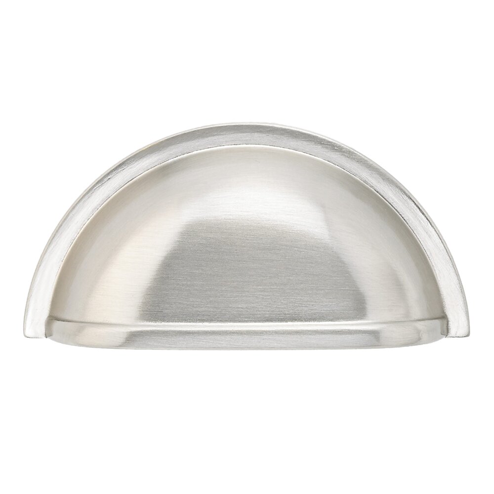 Richelieu 3" Centers Cup Pull in Brushed Nickel