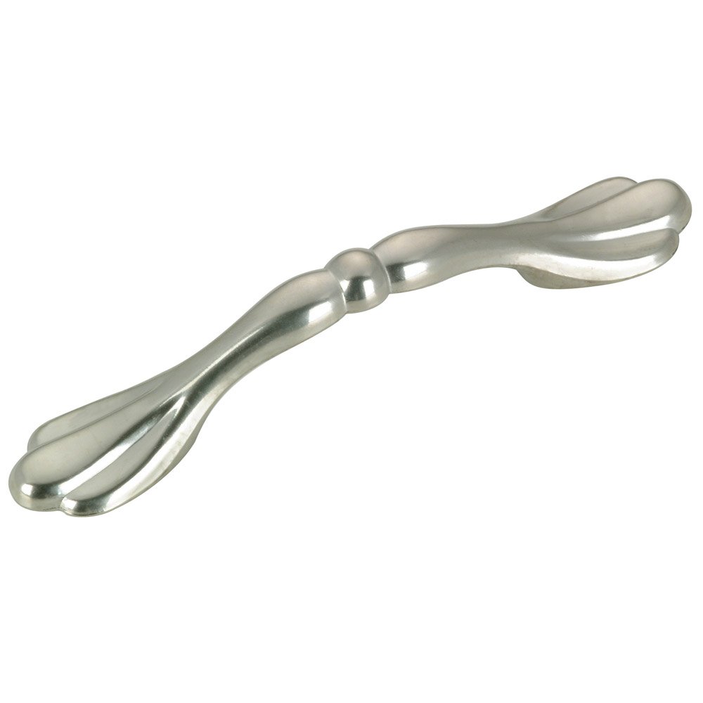 Richelieu 3" Centers Bow Pull with Folds and Bead in Brushed Nickel