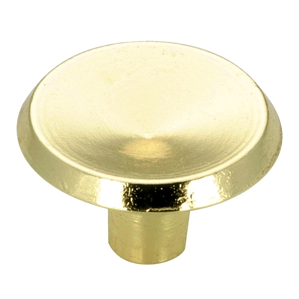Richelieu 1" Diameter Concave Knob in Brass