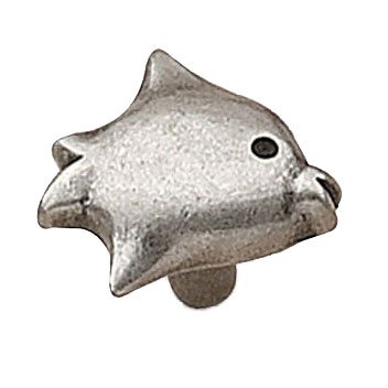 Richelieu 1 3/16" Long Fish Knob in Faux Iron