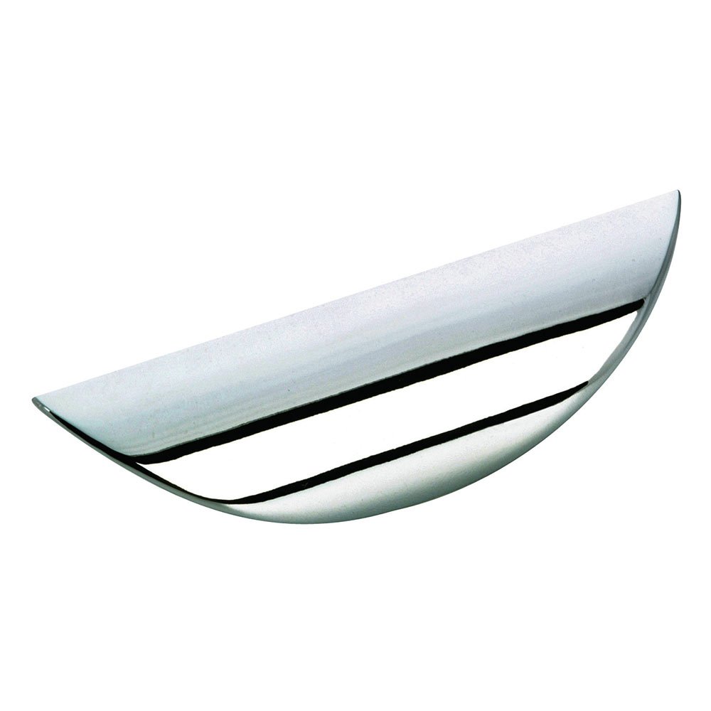Richelieu 1 1/4" Centers Simplistic Cup Pull in Chrome