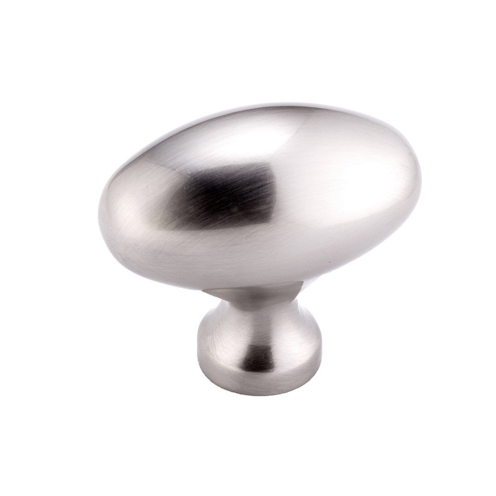 Richelieu 2" Oval Knob In Brushed Nickel