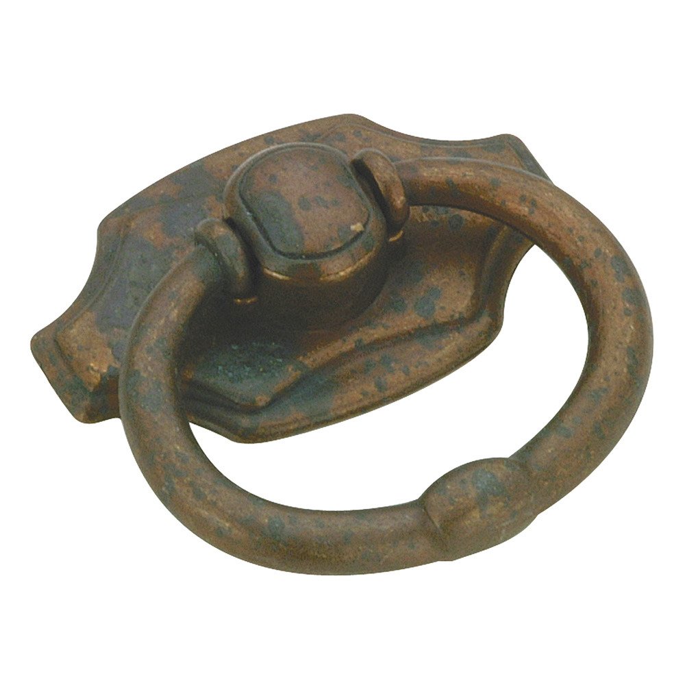 Richelieu 1 21/32" Ring Pull in Spotted Bronze