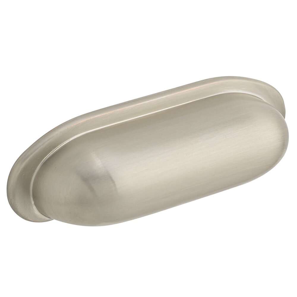 Richelieu 2 1/2" Centers Ovaloid Cup Pull in Brushed Nickel