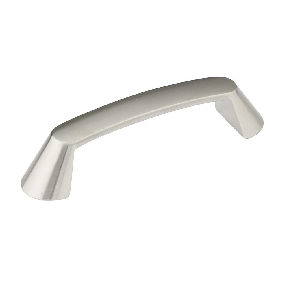 Richelieu 3 3/4" Centers Trapezoid Pull in Brushed Nickel