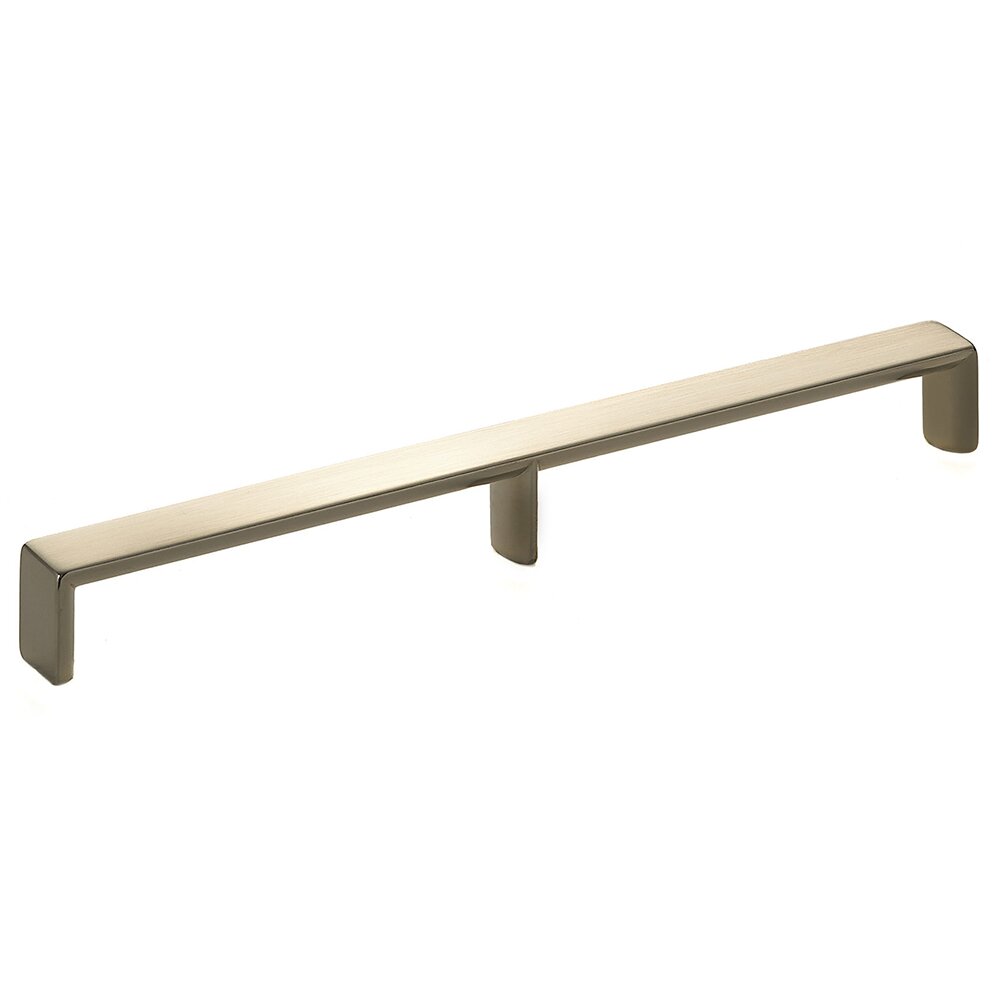 Richelieu 10 1/8" Centers Pull with Rounded Interior in Brushed Nickel