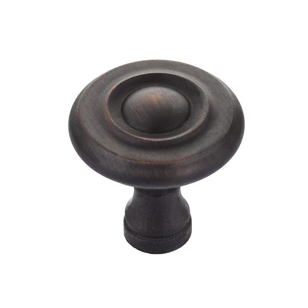 Richelieu 1 1/4" Round Knob In Brushed Oil Rubbed Bronze
